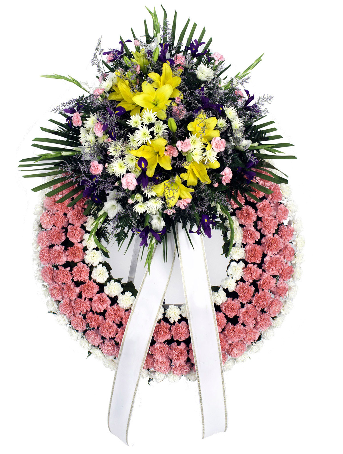 Flores artificiales cementerio lilium